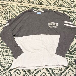 Smoky Mtns Gray and White Women’s Shirt